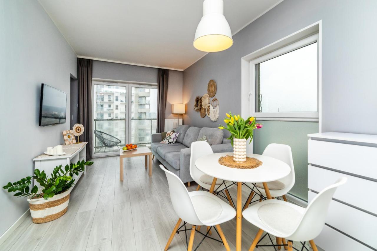 Apartament Boho W Albatross Towers กดัญสก์ ภายนอก รูปภาพ