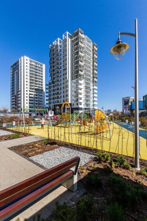 Apartament Boho W Albatross Towers กดัญสก์ ภายนอก รูปภาพ